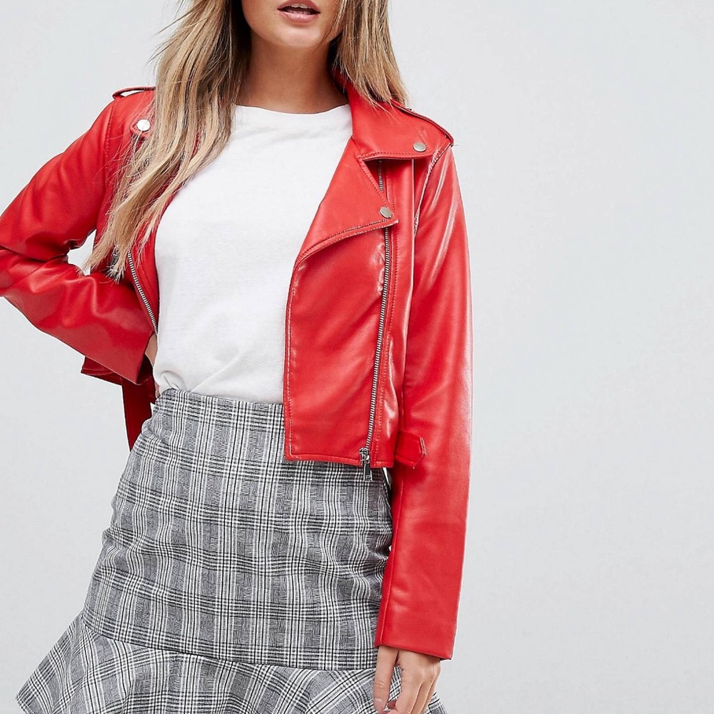 Leather Biker Jacket